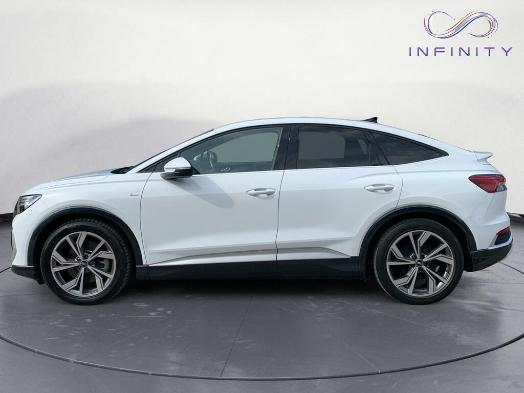 Audi Q4 E Tron 40 Launch Edition Sportback 82Kw White #3