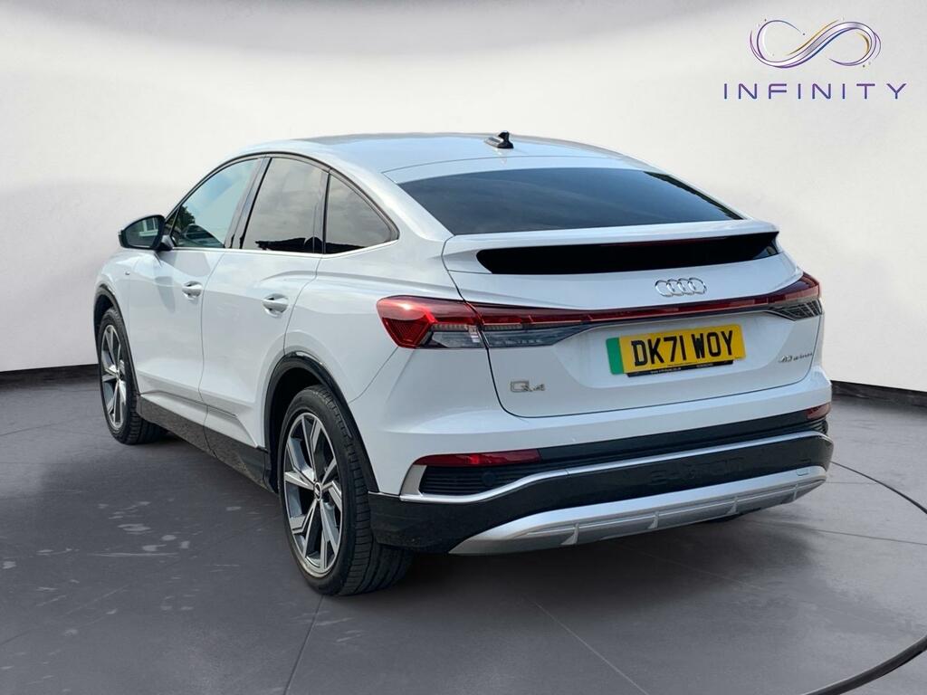 Audi Q4 E Tron 40 Launch Edition Sportback 82Kw White #4