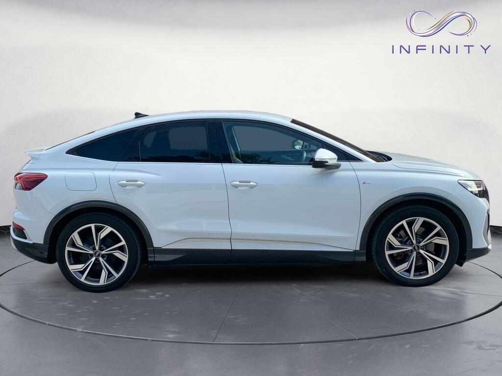 Audi Q4 E Tron 40 Launch Edition Sportback 82Kw White #6