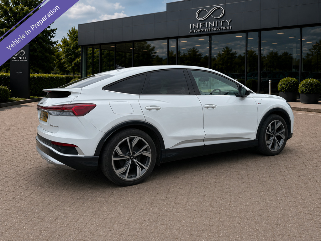Audi Q4 E Tron 40 Launch Edition Sportback 82Kw White #4