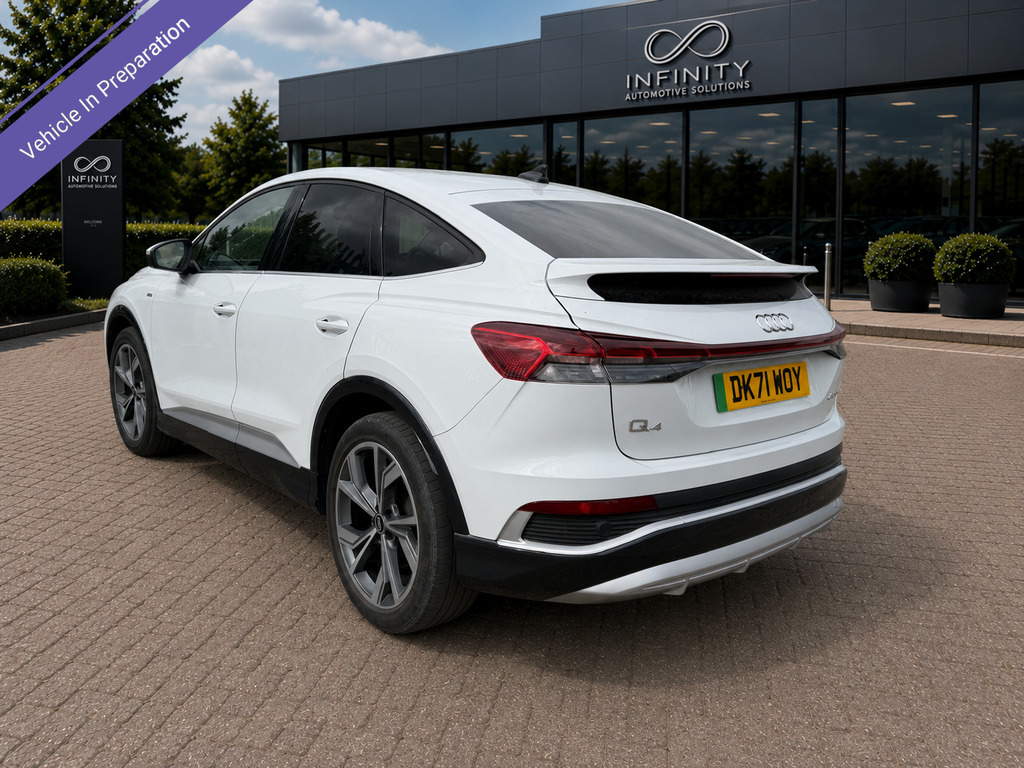 Audi Q4 E Tron 40 Launch Edition Sportback 82Kw White #3