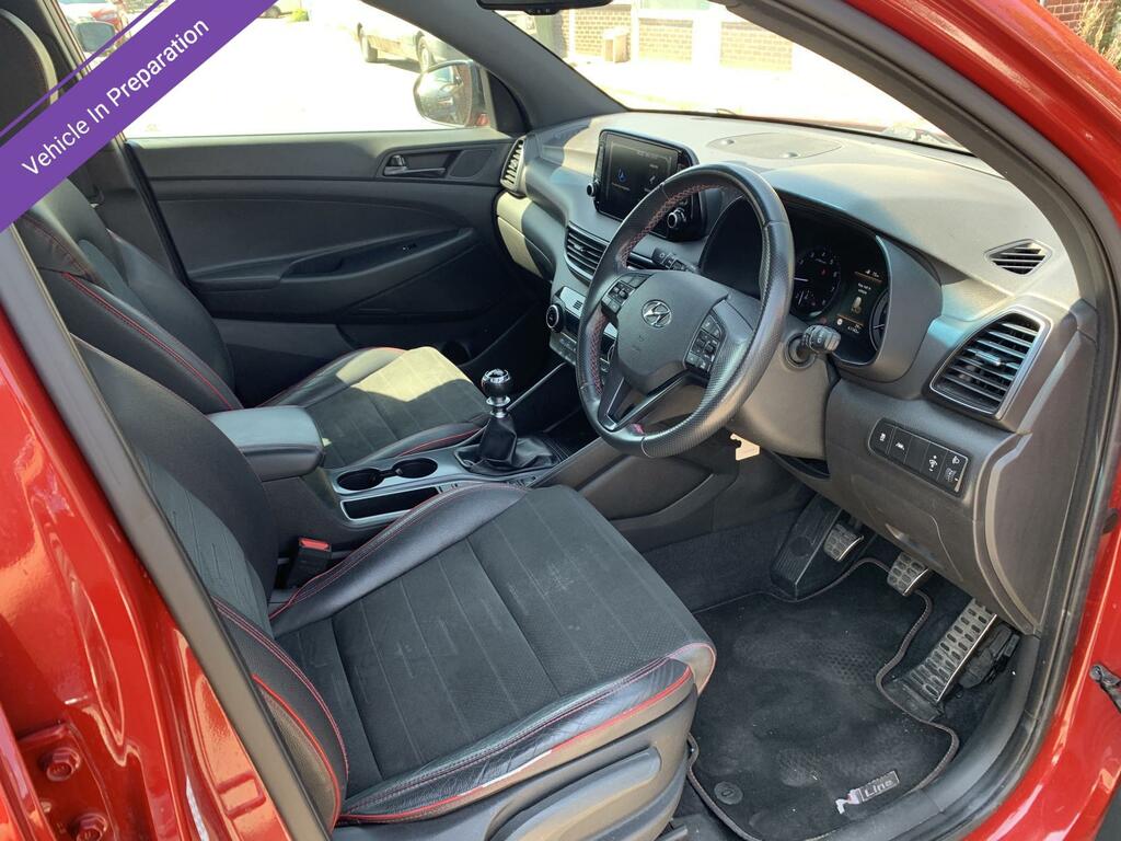 Hyundai Tucson 1.6 Gdi N Line Red #5