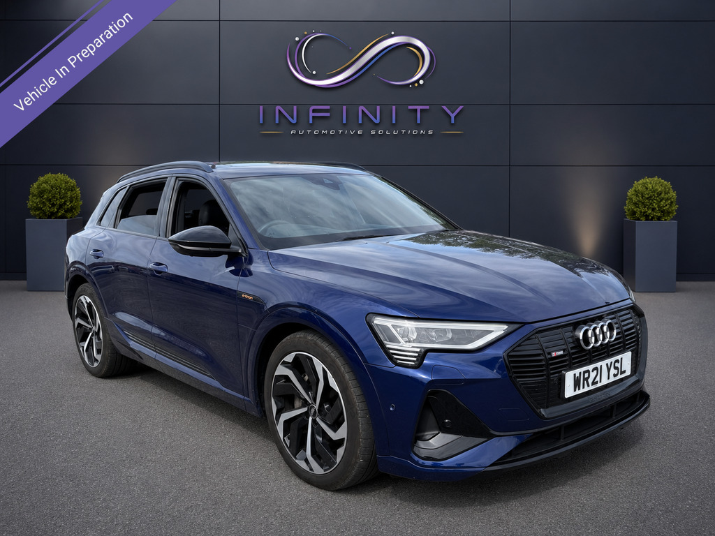 Audi E-tron 55 Black Edition Blue