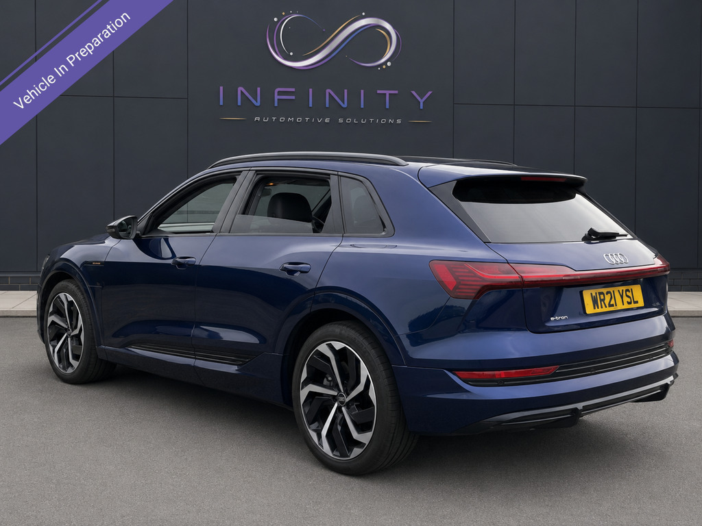 Audi E-tron 55 Black Edition Blue #3