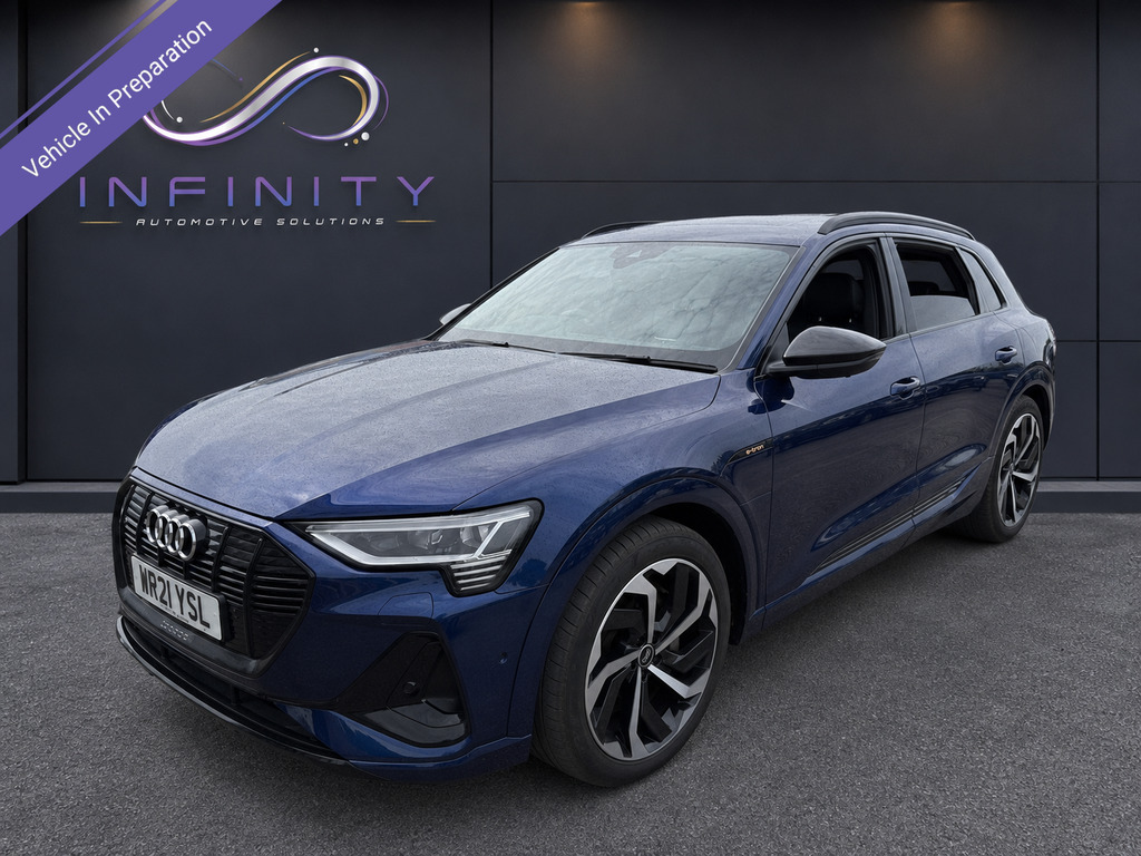 Audi E-tron 55 Black Edition Blue #2
