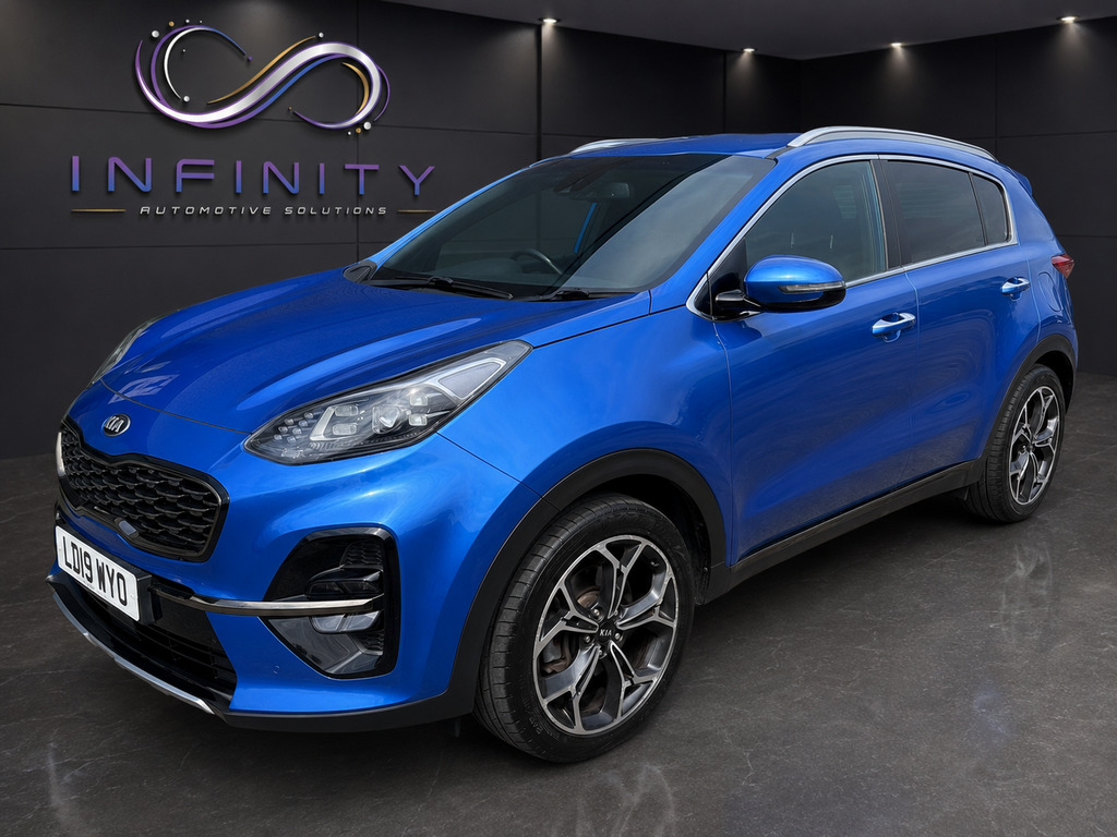 Kia Sportage 1.6 Crdi Gt-line Blue #2