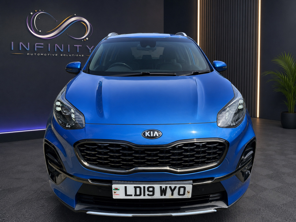 Kia Sportage 1.6 Crdi Gt-line Blue #2