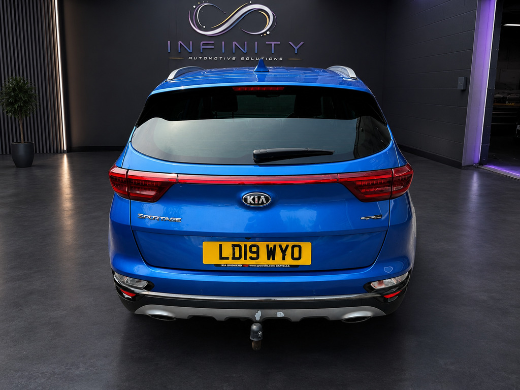 Kia Sportage 1.6 Crdi Gt-line Blue #4