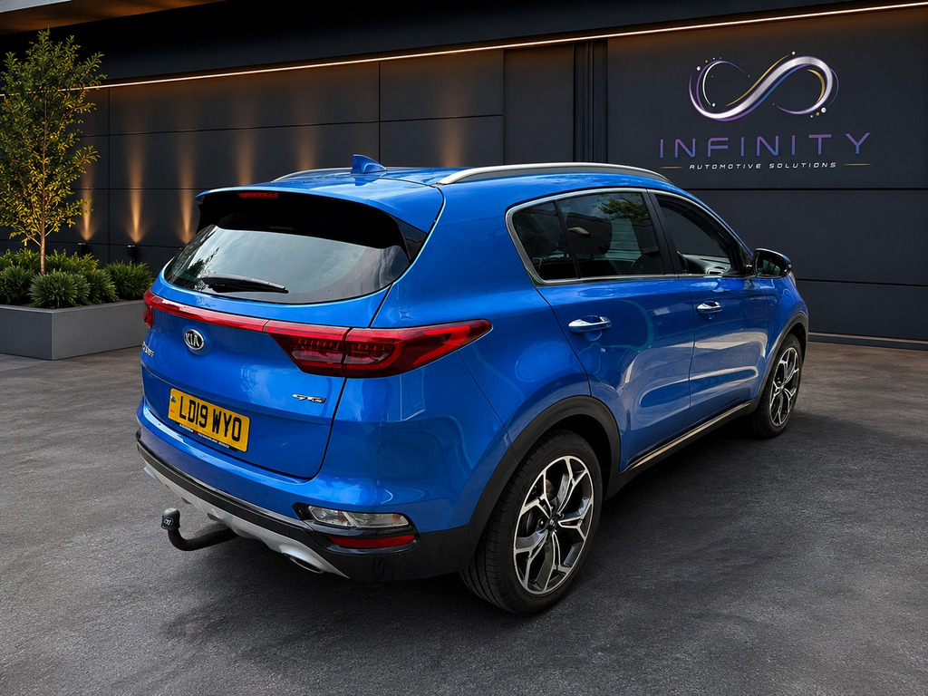 Kia Sportage 1.6 Crdi Gt-line Blue #5