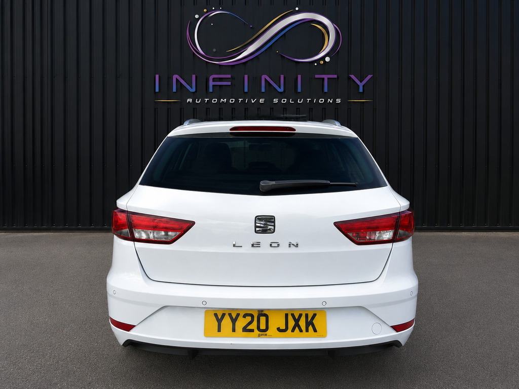 Seat Leon 2.0 Tdi Se Dynamic White #5