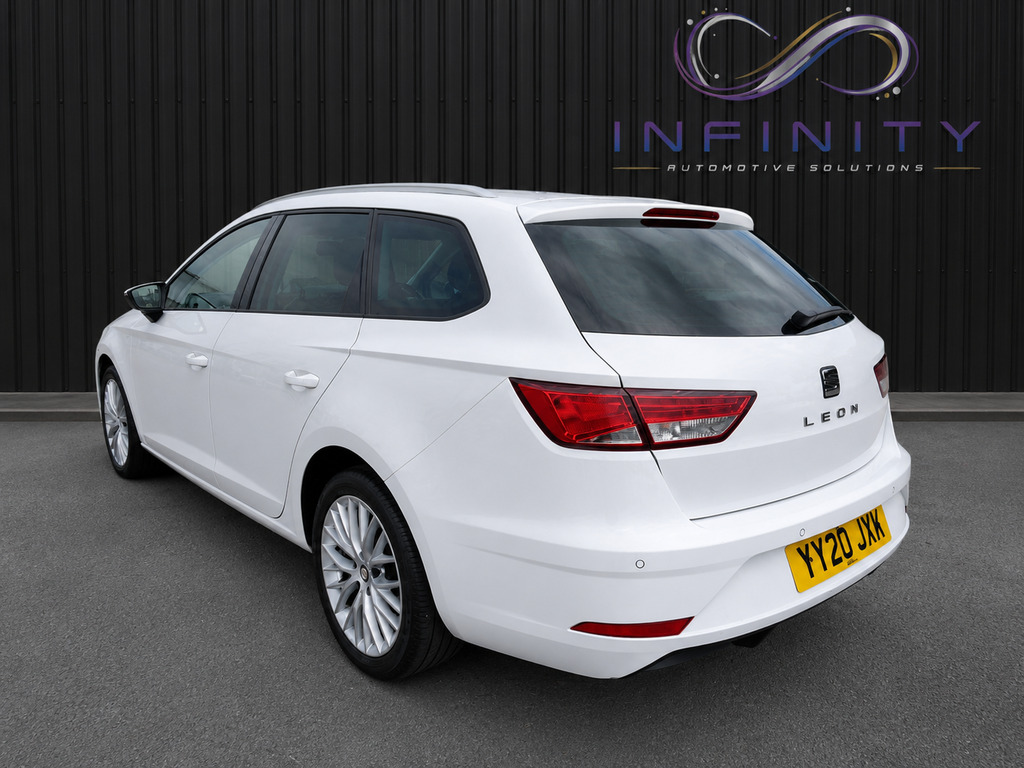 Seat Leon 2.0 Tdi Se Dynamic White #4