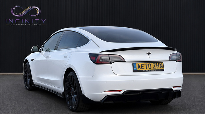 Tesla Model 3 Dual Motor Long Range White #2