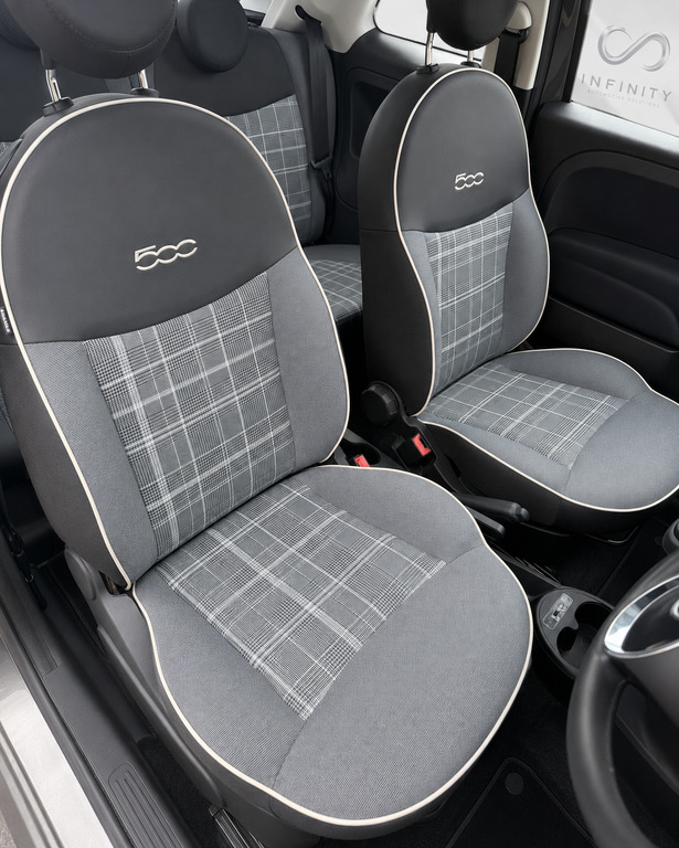 Fiat 500 1.2 Lounge Grey #3