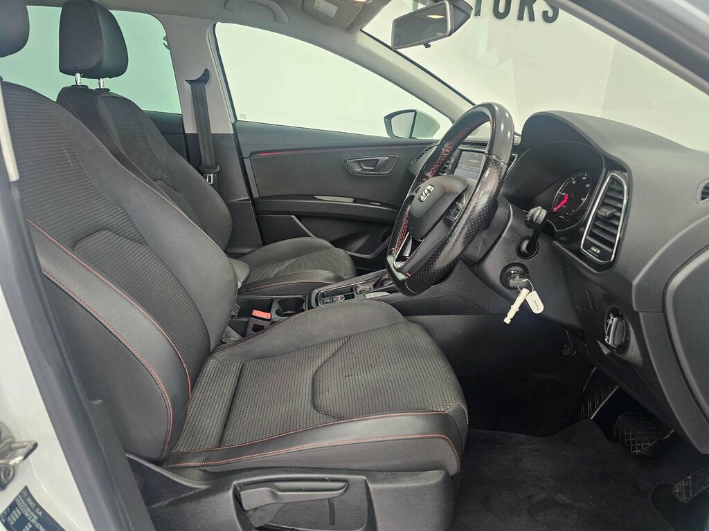 Seat Leon Fr Technology Tdi White #2