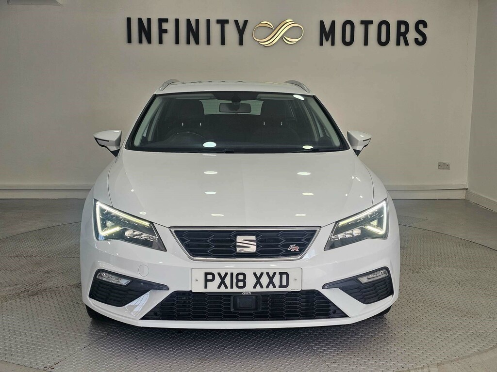 Seat Leon Fr Technology Tdi White #6