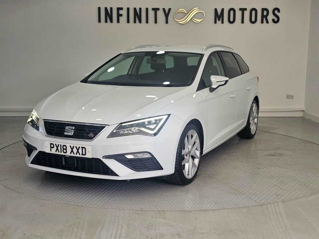 Seat Leon Fr Technology Tdi White #4