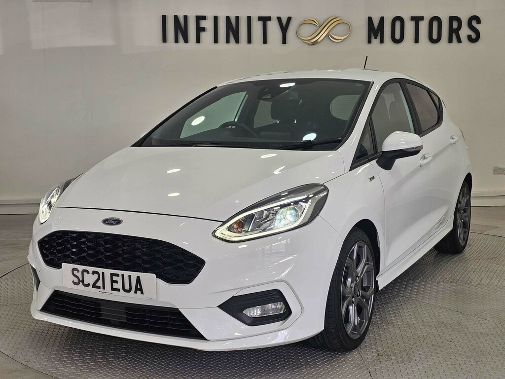 Ford Fiesta St-line Edition T Mhev SC21EUA White #4
