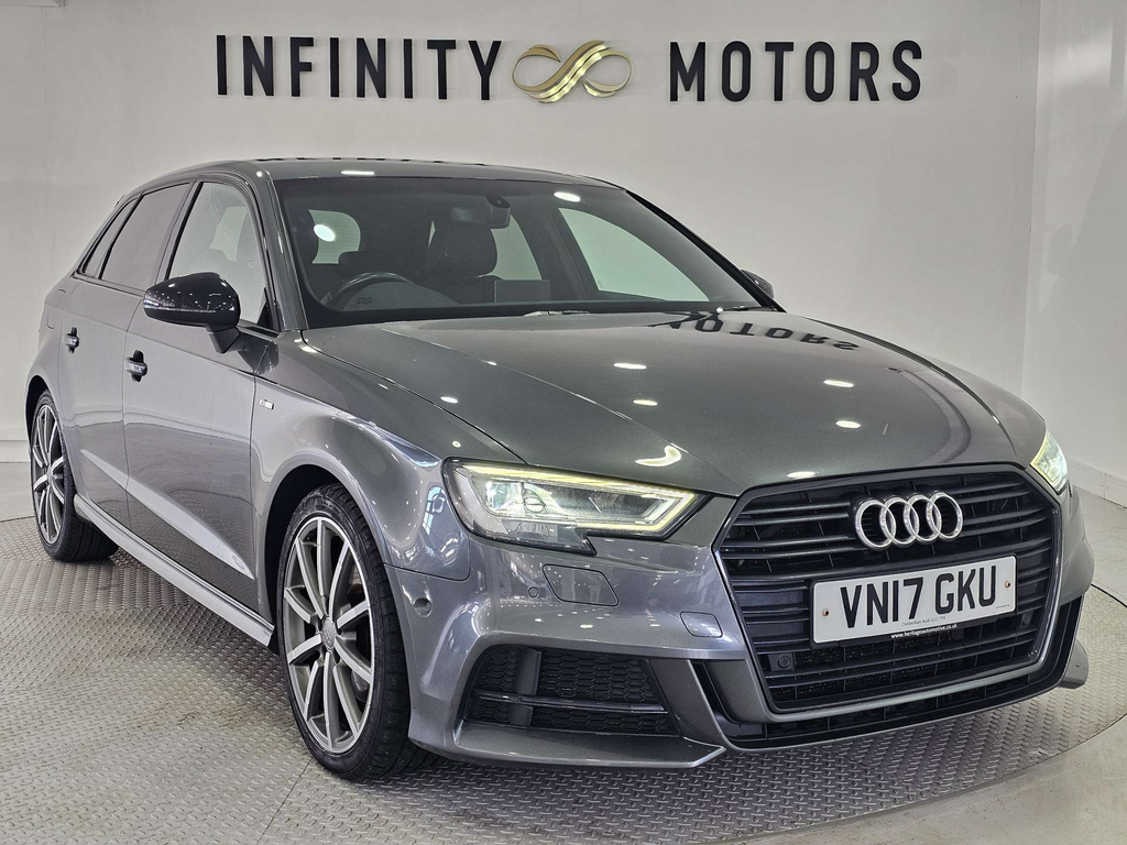 Audi A3 Sportback Black Edition Tfsi Grey