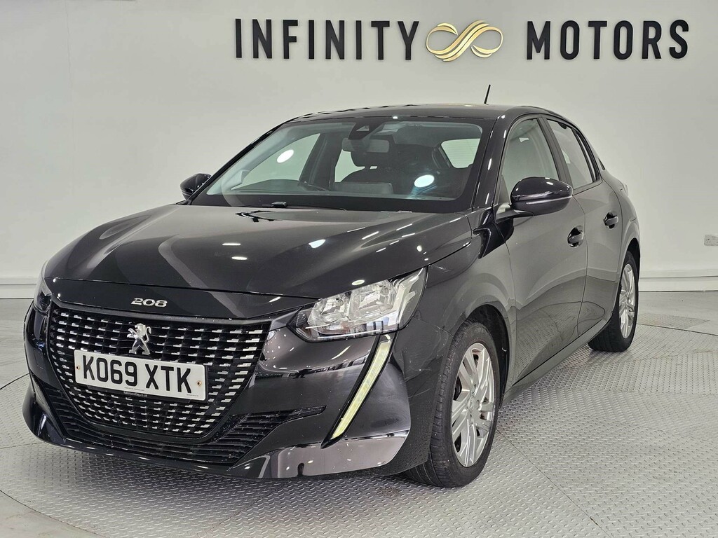 Peugeot 208 Active Puretech Ss KO69XTK Black #4