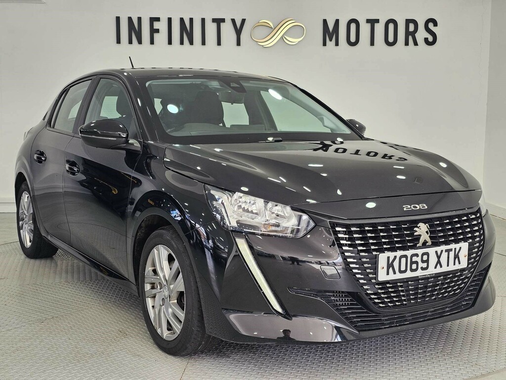 Peugeot 208 Active Puretech Ss KO69XTK Black
