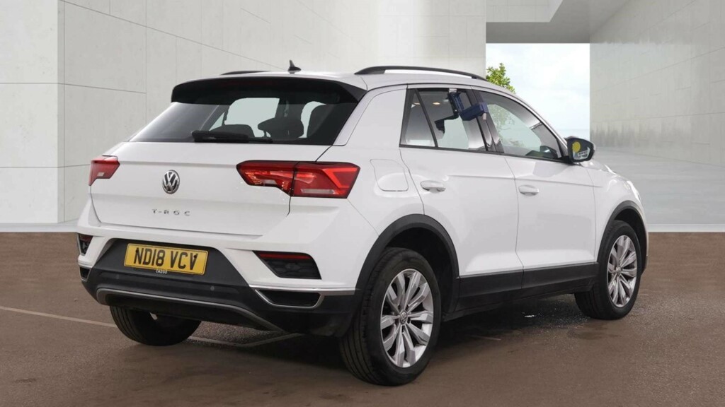 Volkswagen T-Roc Se Tsi Evo White #4