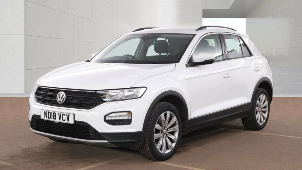 Volkswagen T-Roc Se Tsi Evo White #2