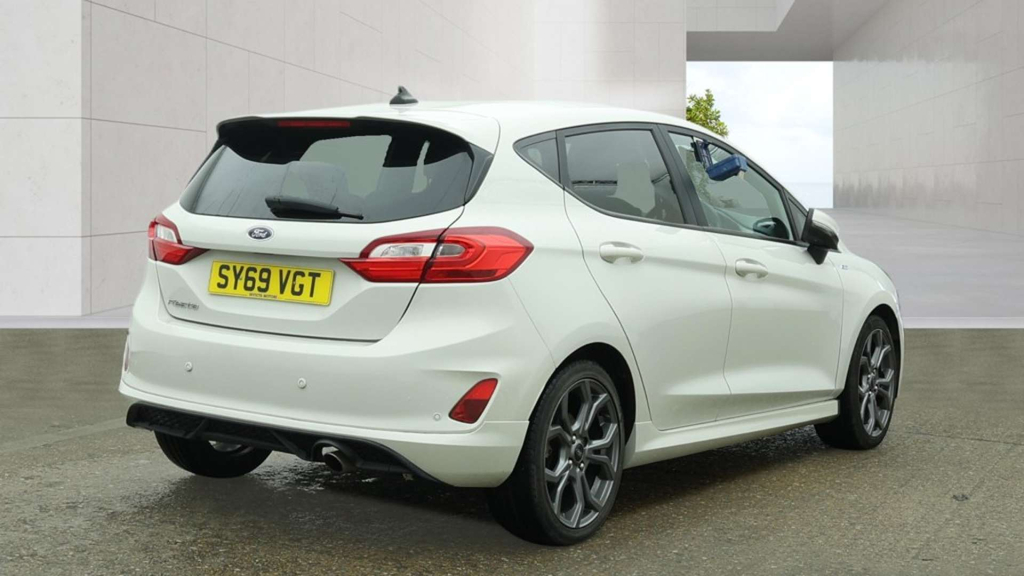 Ford Fiesta 1.0 Ecoboost 125 St-line Navigation Factory Blue #4