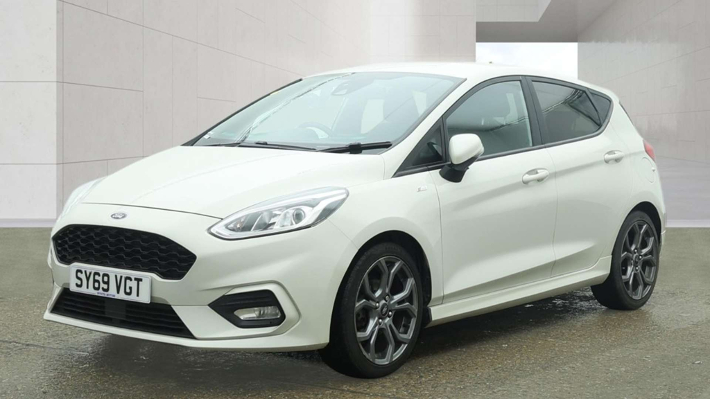 Ford Fiesta 1.0 Ecoboost 125 St-line Navigation Factory Blue #2