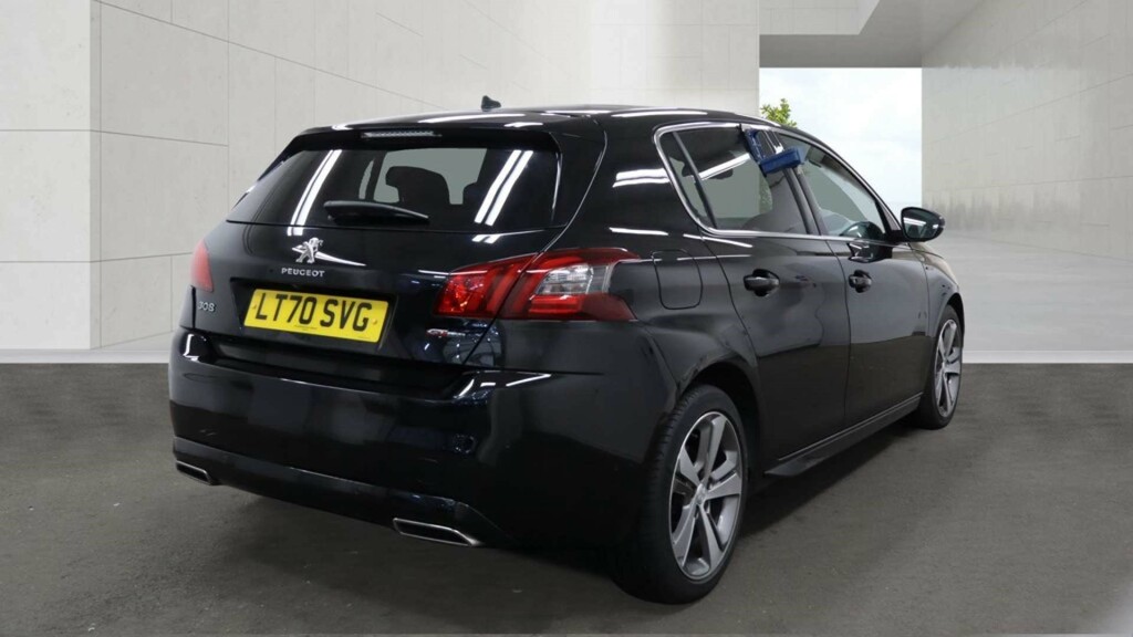 Peugeot 308 Gt Line Puretech Ss Black #4