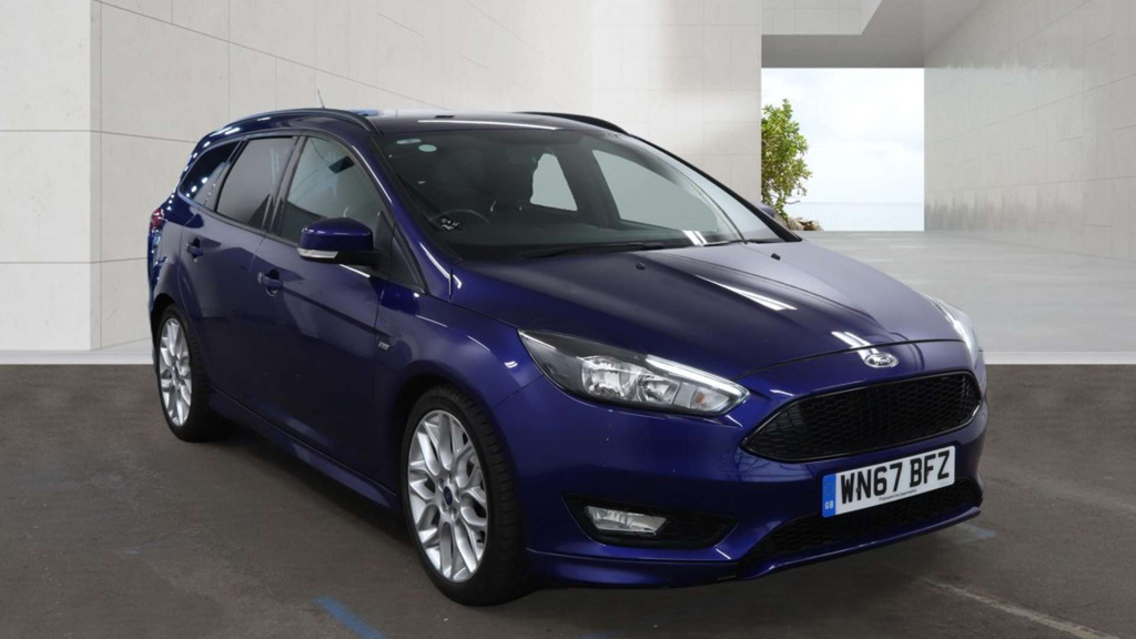 Ford Focus 1.5 Tdci Titanium Estate Euro 6 Silver #1