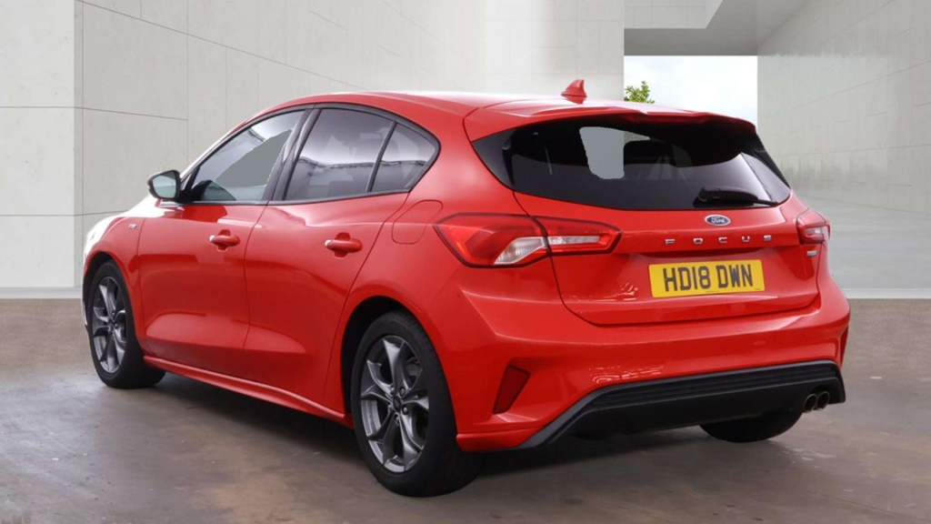 Ford Focus St-line HD18DWN Red #3