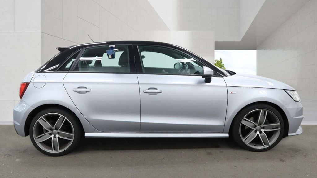 Audi A1 Sportback Tfsi S Line Nav Silver #5