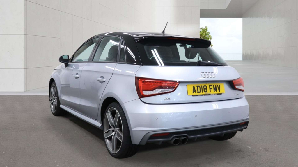 Audi A1 Sportback Tfsi S Line Nav Silver #3