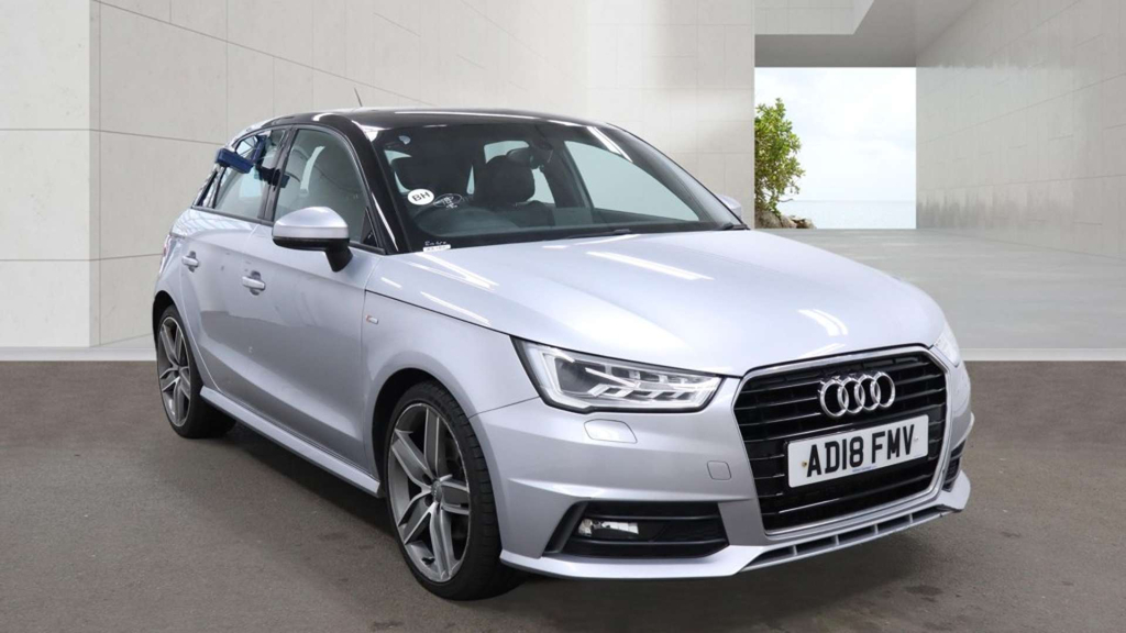Audi A1 Sportback Tfsi S Line Nav Silver