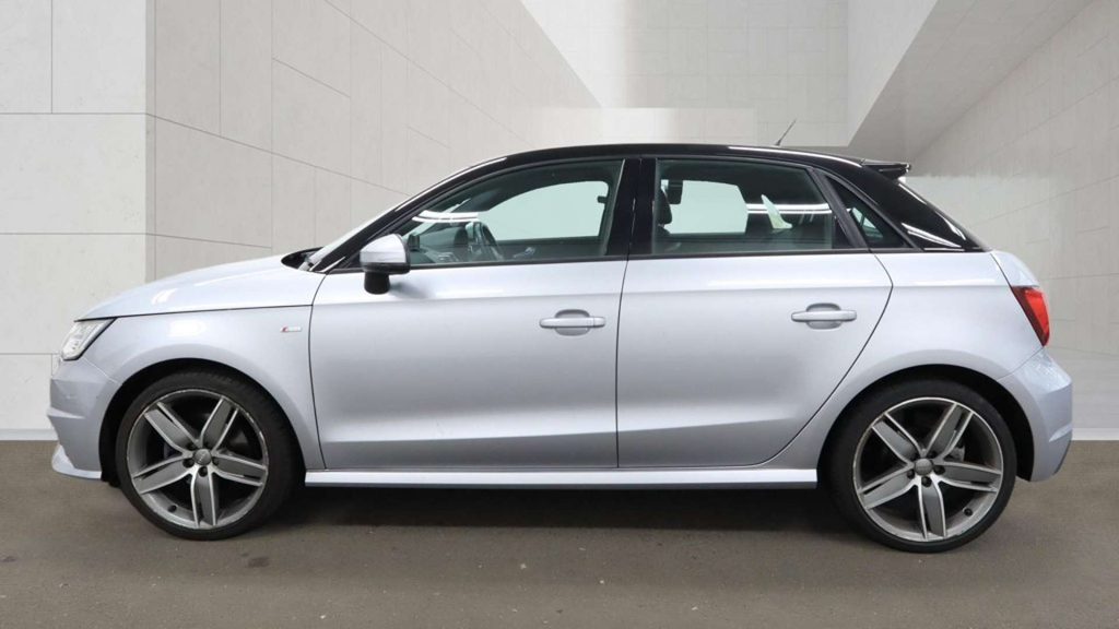 Audi A1 Sportback Tfsi S Line Nav Silver #6