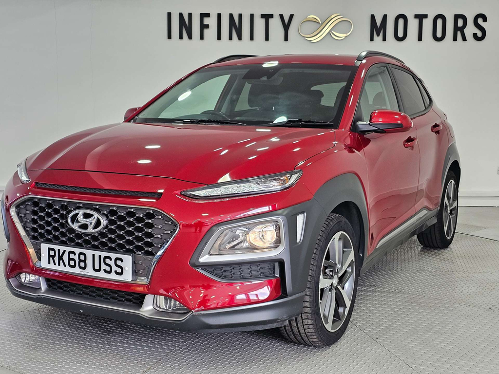 Hyundai Kona Premium Red #4
