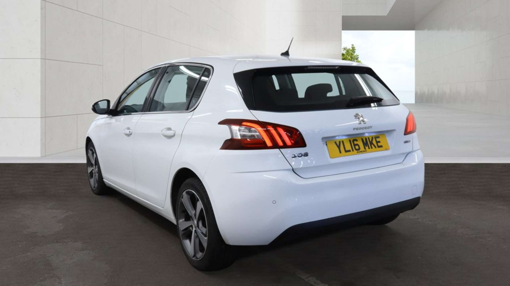 Peugeot 308 Allure Puretech Ss White #3