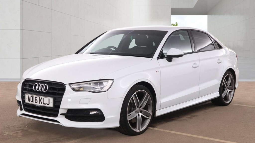 Audi A3 S Line Nav Tdi White #2