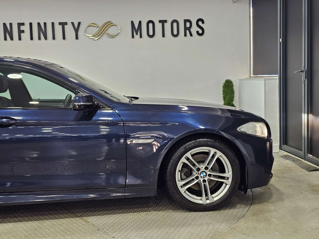 BMW 5 Series Saloon 518D Se Mot February 2025 Full Service Black #32