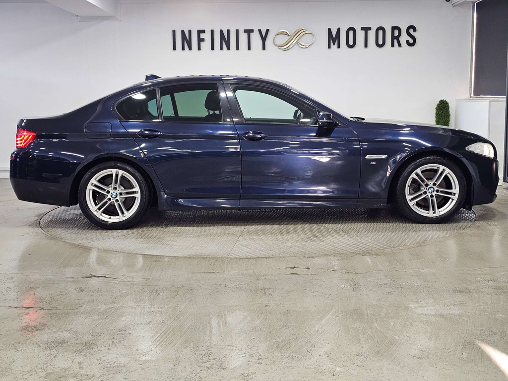 BMW 5 Series Saloon 518D Se Mot February 2025 Full Service Black #31