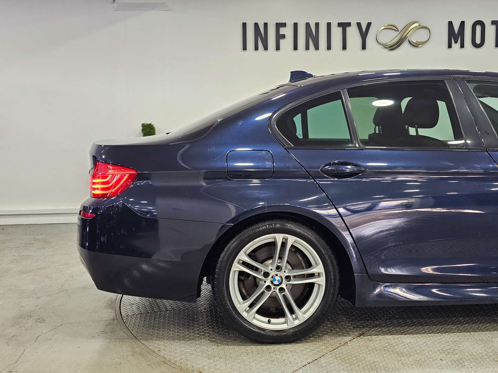 BMW 5 Series Saloon 518D Se Mot February 2025 Full Service Black #33