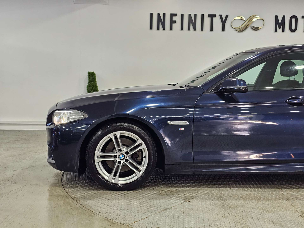 BMW 5 Series Saloon 518D Se Mot February 2025 Full Service Black #18