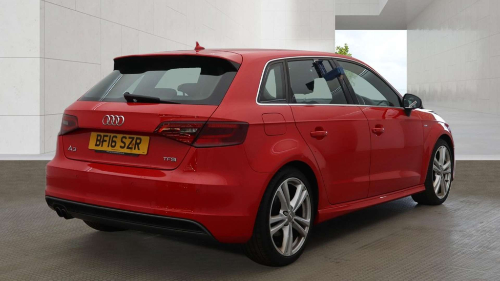 Audi A3 Sportback S Line Nav Tfsi BF16SZR #3