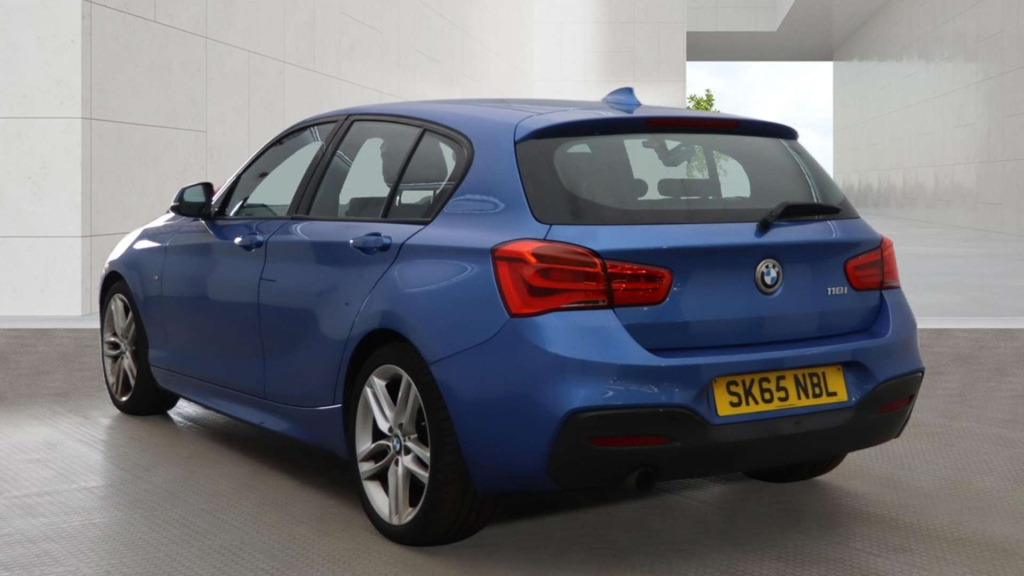 BMW 1 Series 118I M Sport SK65NBL Blue #3