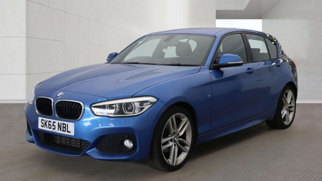 BMW 1 Series 118I M Sport SK65NBL Blue #2