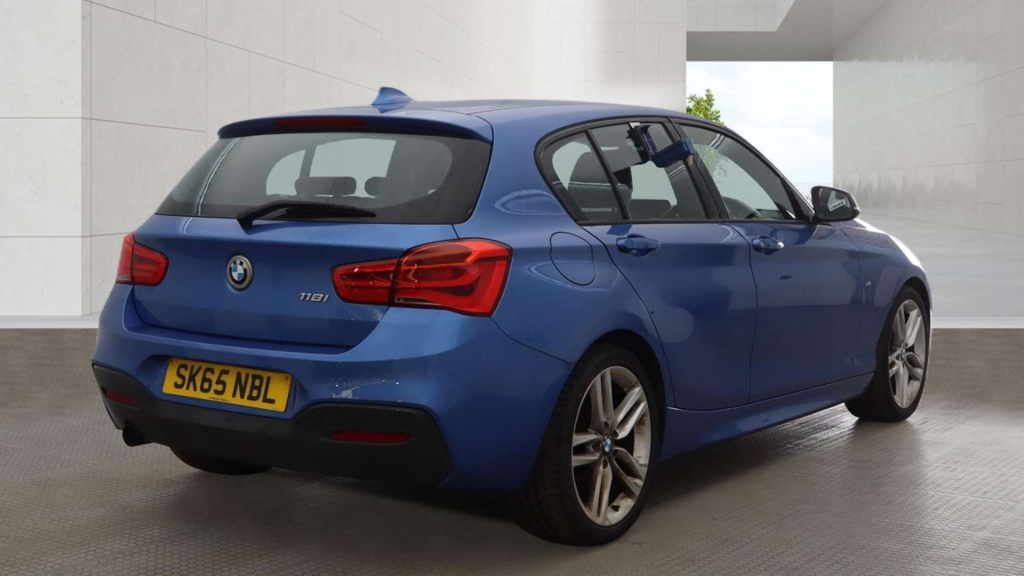 BMW 1 Series 118I M Sport SK65NBL Blue #4