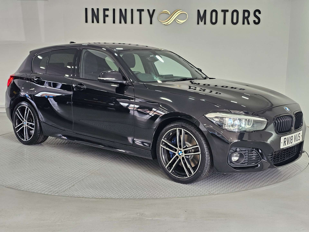 BMW 1 Series Se Black #10