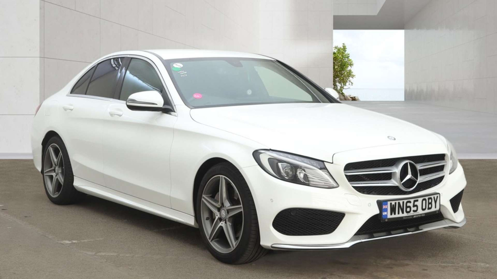 Mercedes-Benz C Class Amg Line White