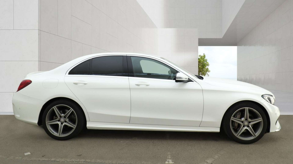 Mercedes-Benz C Class Amg Line White #5