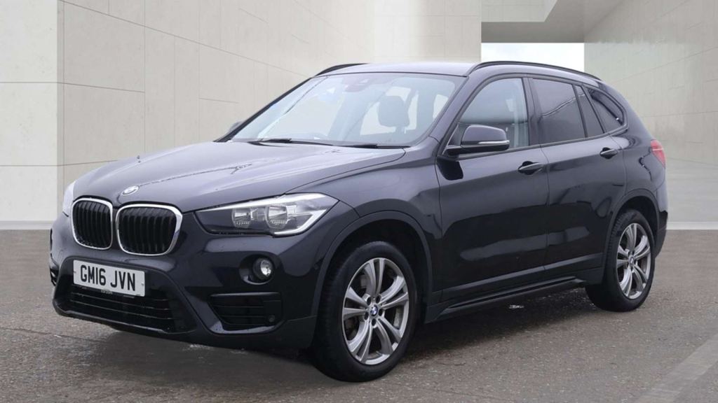 BMW X1 Xdrive 20D Sport 4Wd Black #2